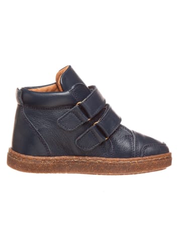 El Naturalista Leren sneakers "Helmet" donkerblauw