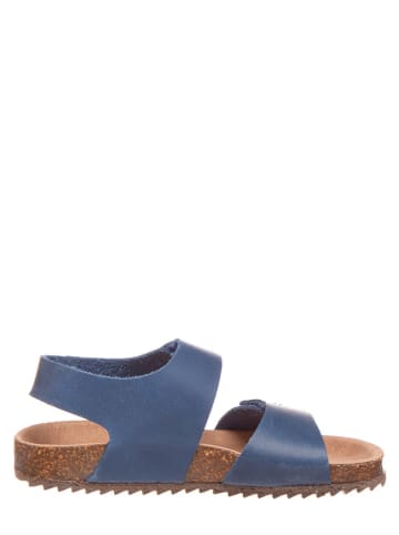 El Naturalista Leder-Sandalen in Dunkelblau