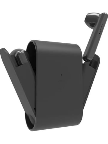 SmartCase Bluetooth in-ear hoofdtelefoon zwart