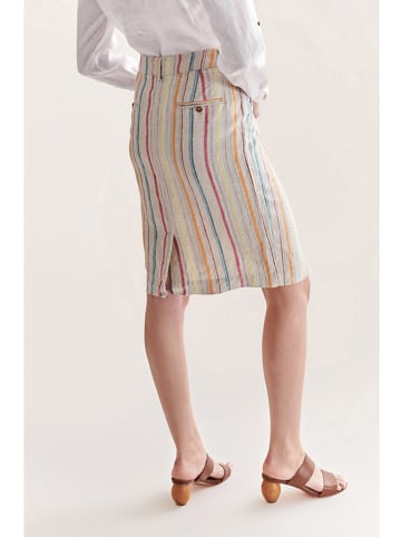 TATUUM Linnen rok beige/meerkleurig