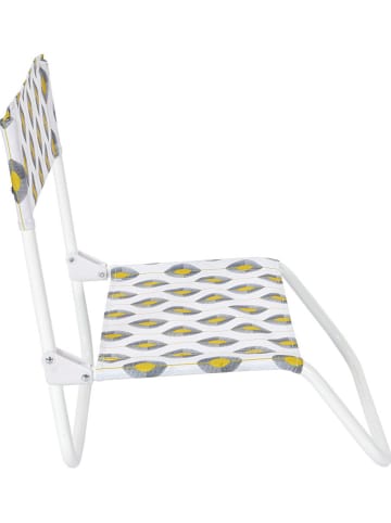 Garden Spirit Klappstuhl "Chaise" in Weiß - (B)52 x (H)37 x (T)50,5 cm