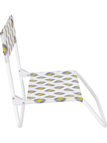 Garden Spirit Krzesło składane "Chaise" w kolorze białym - 52 x 37 x 50,5 cm