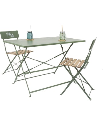 Garden Spirit Tuintafel kaki - (B)110 x (H)70 x (D)71 cm