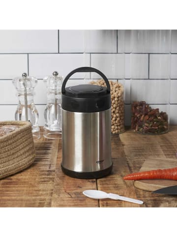 COOK CONCEPT Soepcontainer zilverkleurig - (H)16,9 cm - 500 ml