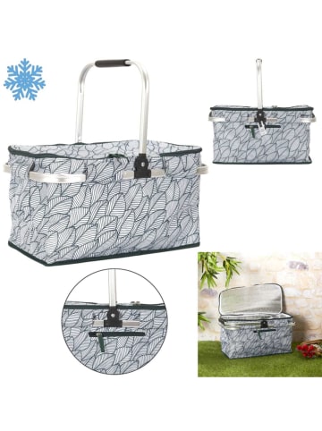 Garden Spirit Kühltasche in Weiß/ Grün - (B)48 x (H)24 x (T)27 cm - 25 l
