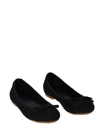 Lizza Shoes Leren ballerina's zwart