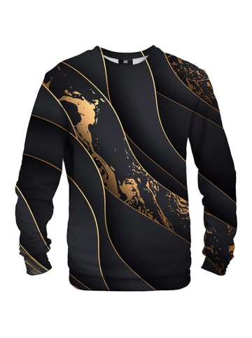 Mr GUGU & MISS GO Sweatshirt zwart/goudkleurig