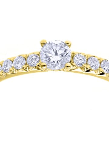 Revoni Gouden ring met diamanten