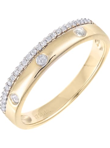Diamant Exquis Gold-Ring mit Diamanten