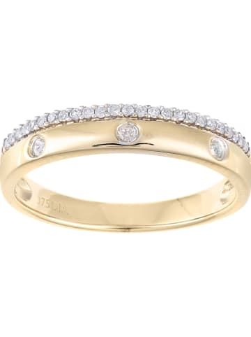 Diamant Exquis Gouden ring met diamanten