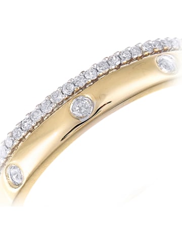 Diamant Exquis Gold-Ring mit Diamanten