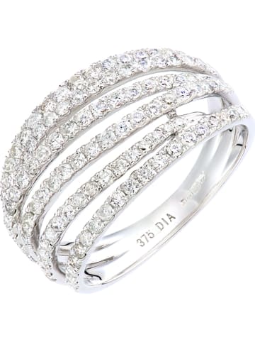 Revoni Weißgold-Ring mit Diamanten