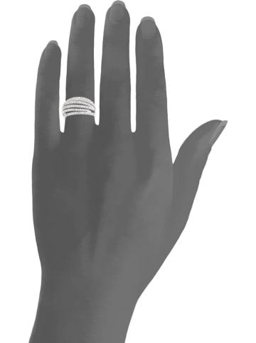 Revoni Witgouden ring met diamanten