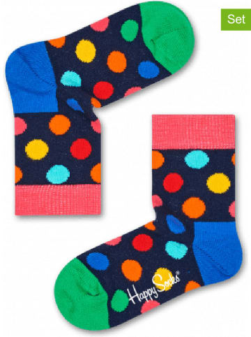 Happy Socks Skarpety (2 pary) "Big Dot" ze wzorem