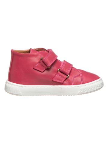 POM POM Leren sneakers roze