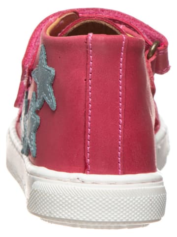 POM POM Leren sneakers roze