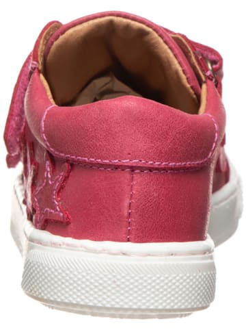 POM POM Leren sneakers roze