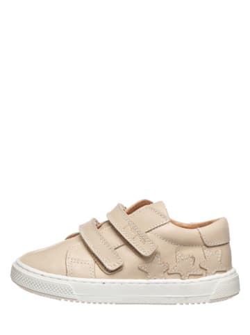 POM POM Leder-Sneakers in Creme