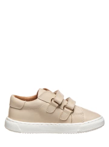 POM POM Leren sneakers crème
