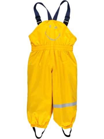 Killtec Spodnie przeciwdeszczowe "Jaely" w kolorze żółtym