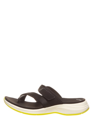 Clarks Teenslippers zwart