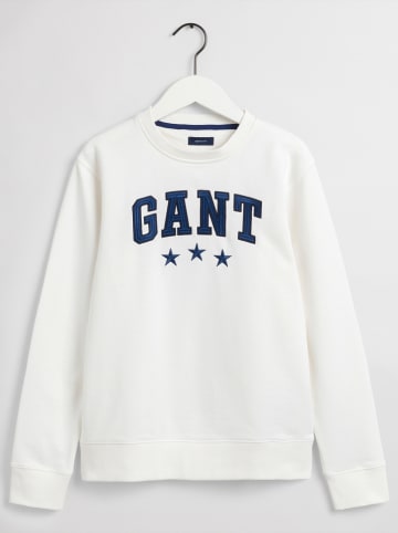 Gant Sweatshirt in Weiß