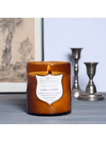 Colonial Candle Geurkaars "Citrus Amber" geel - 425 g