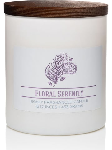 Colonial Candle Geurkaars "Floral Serenity" wit - 453 g