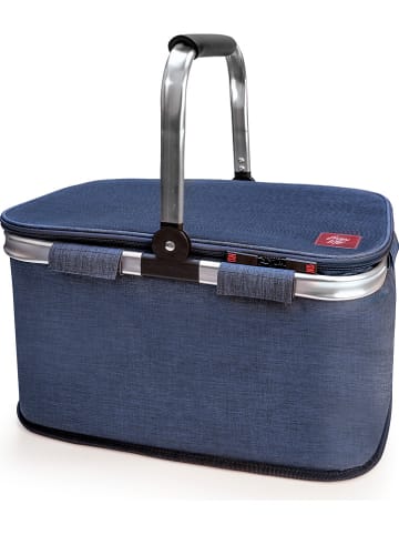 IRIS Barcelona Isoleerpicknickmand donkerblauw - (B)43 x (H)27 x (D)24 cm