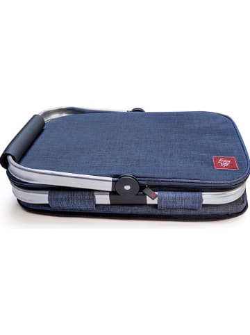 IRIS Barcelona Termiczny kosz piknikowy w kolorze granatowym - 43 x 27 x 24 cm