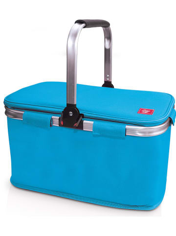 IRIS Isoleer-picknickmand turquoise - (B)43 x (H)27 x (D)24 cm