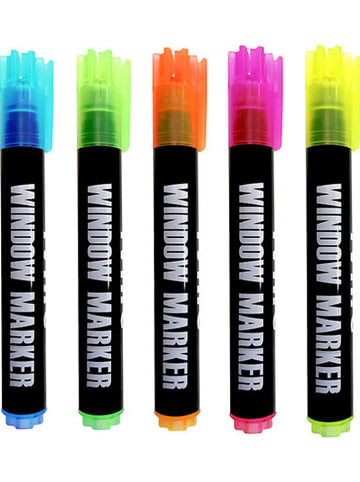 Toi-Toys Raamstiften - 5 stuks - vanaf 3 jaar