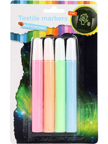Toi-Toys Textielmarkers - vanaf 3 jaar - 4 stuks