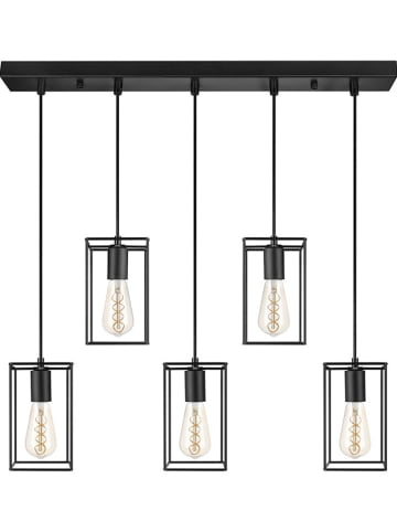 Lifa Living Hängeleuchte "Emile" in Schwarz - (B)60 x (H)136 cm