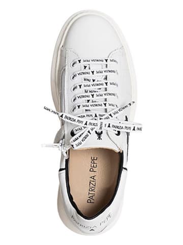 Patrizia Pepe Leren sneakers wit