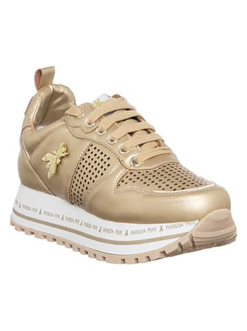Patrizia Pepe Sneakers in Gold