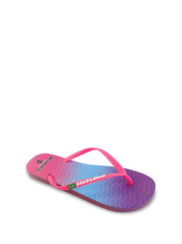 Brasileras Zehentrenner in Pink/ Lila/ Blau/ Bunt