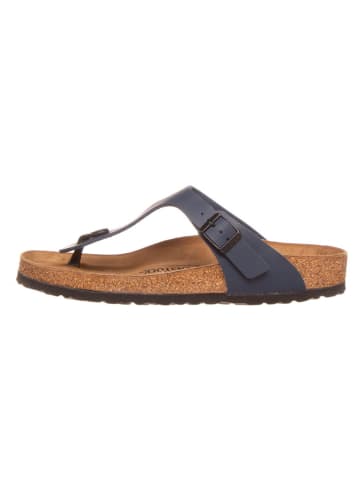 Birkenstock Japonki "Gizeh" w kolorze granatowym