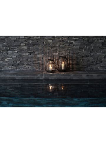 Villa Collection Lampion w kolorze czarnym - wys. 35 x Ø 29 cm