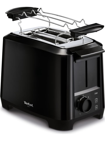 Tefal Toster "Uno" w kolorze czarnym