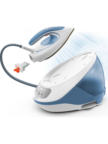 Tefal Stacja parowa "Express Protect" w kolorze niebieskim
