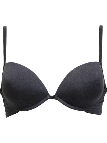 COTONELLA Push-up-BH in Schwarz