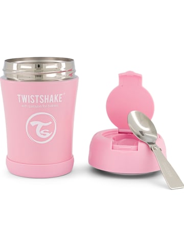 Twistshake Pojemnik termiczny w kolorze jasnoróżowym - 350 ml
