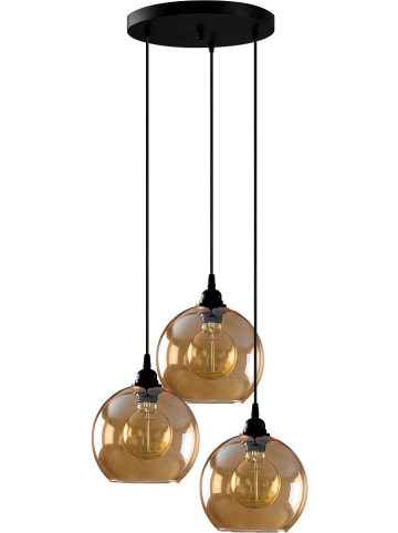 Opviq Hanglamp "Gold" zwart/bruin - Ø 44 cm