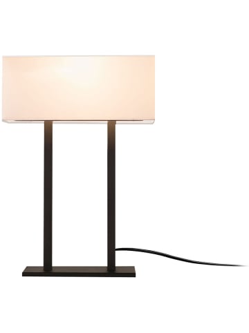 ABERTO DESIGN Lampa stołowa "Salhini" w kolorze czarno-białym - wys. 52 cm