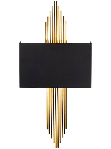 Opviq Wandleuchte "616" in Schwarz/ Gold - (B)22 x (H)75 cm
