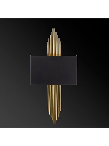 Opviq Lampa ścienna "616" w kolorze złoto-czarnym - 22 x 75 cm