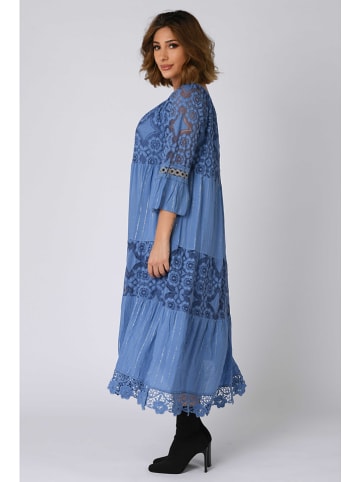 Plus Size Company Sukienka "Alida" w kolorze niebieskim