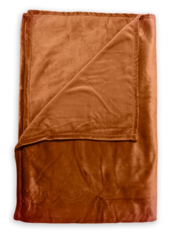 Zo!Home Plaid "Cara" in Kupfer