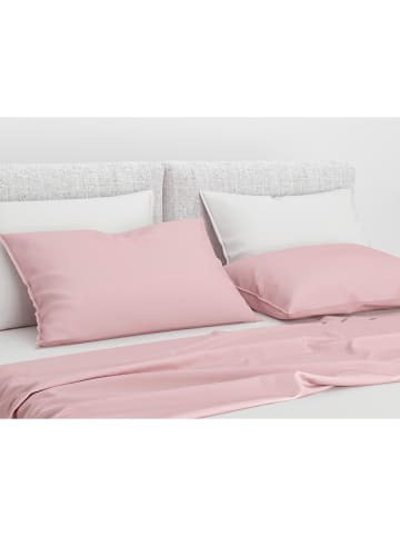 Zo!Home 2er-Set: Satin-Kissenbezüge "Satinado" in Rosa